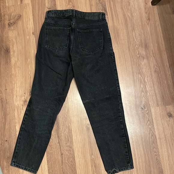 Zara black mom jean/straight leg jean - Picture 3 of 3